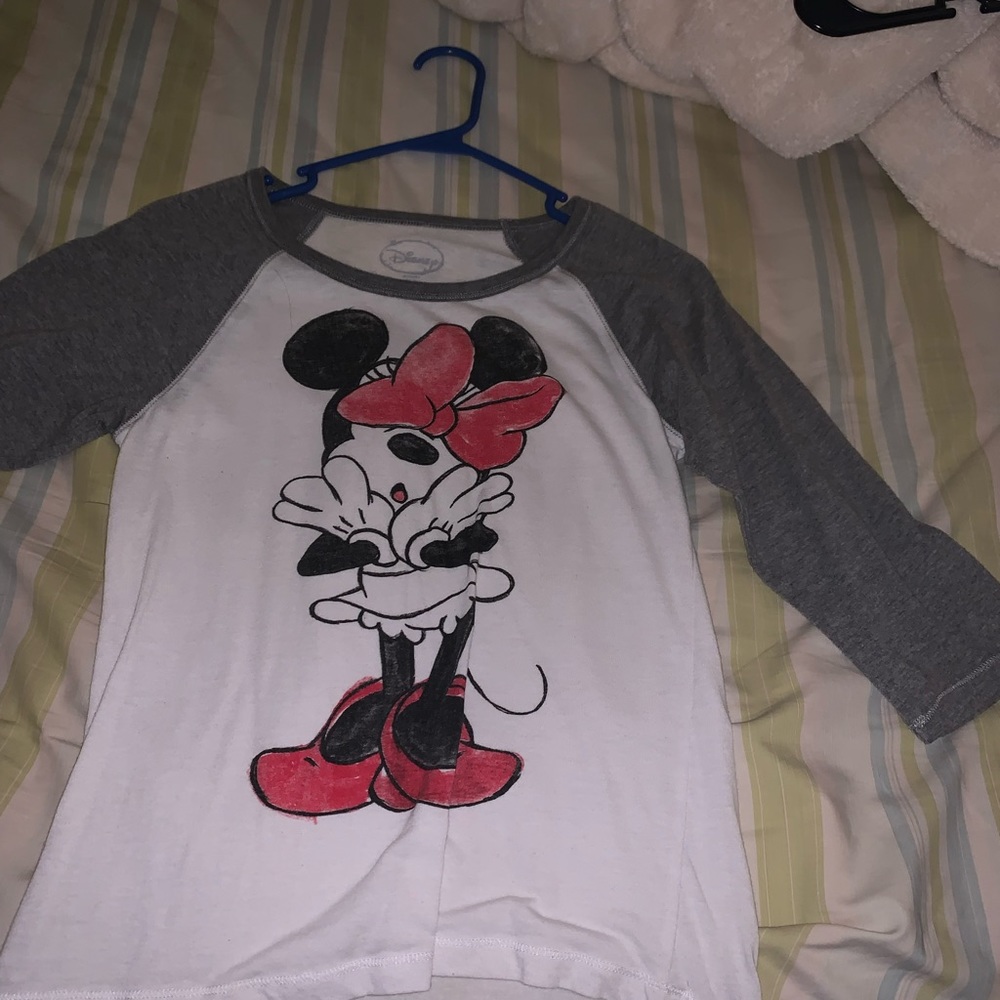 Minnie Mouse quarter sleeve